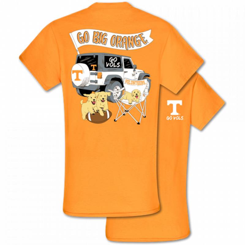 Southern Couture Classic Tennessee Vols Jeep T-Shirt