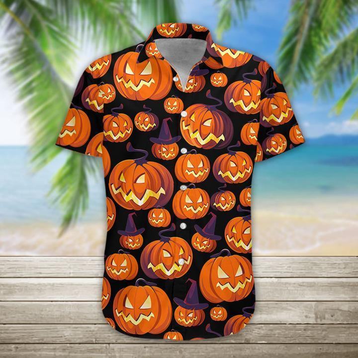 Halloween Pumpkin Hawaii Shirt Hawaii For Women Men Hawaii Custom Ha64607