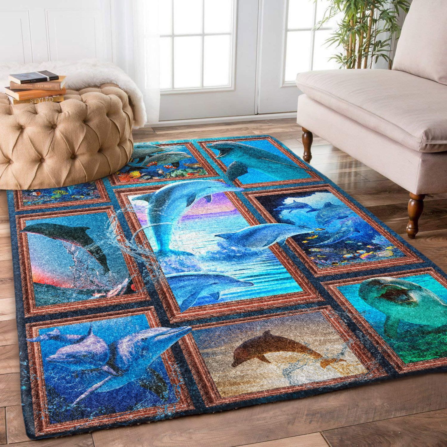 3d Dolphin BT1101003R Rug