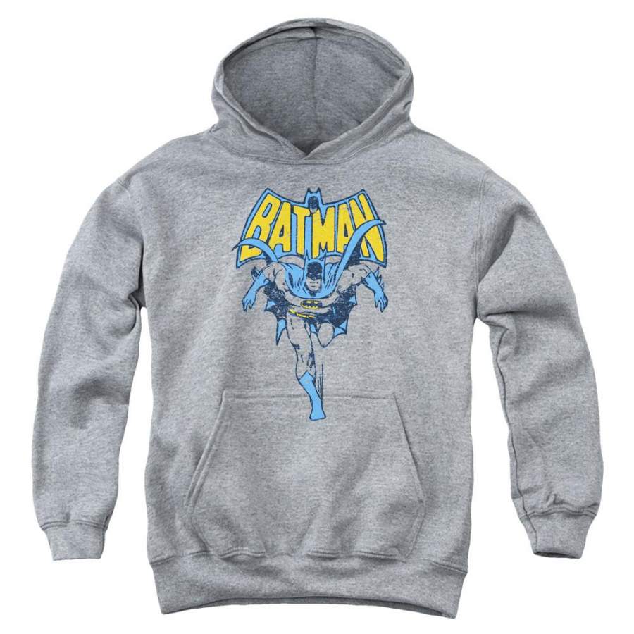 Batman – Vintage Run Youth Pull Over Hoodie