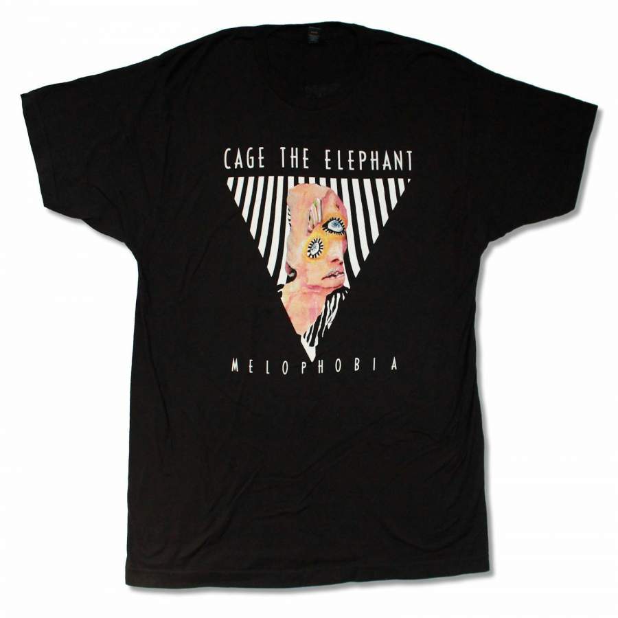 YPS Cage the Elephant??Melophobia Tour’14?? Black BandT-Shirt New