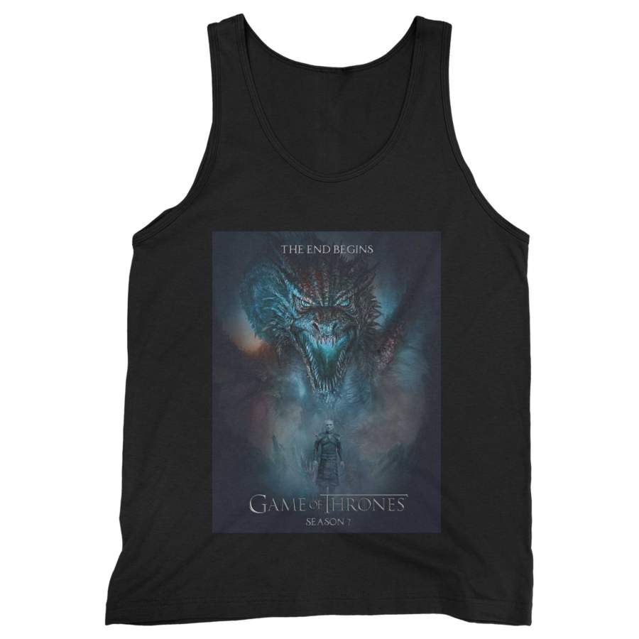 Game Of Thrones The End Begins Man’s Tank Top