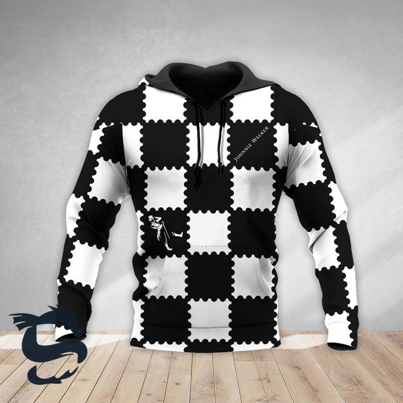 Gorgeous Gingham Johnnie Walker Hoodie & Zip Hoodie