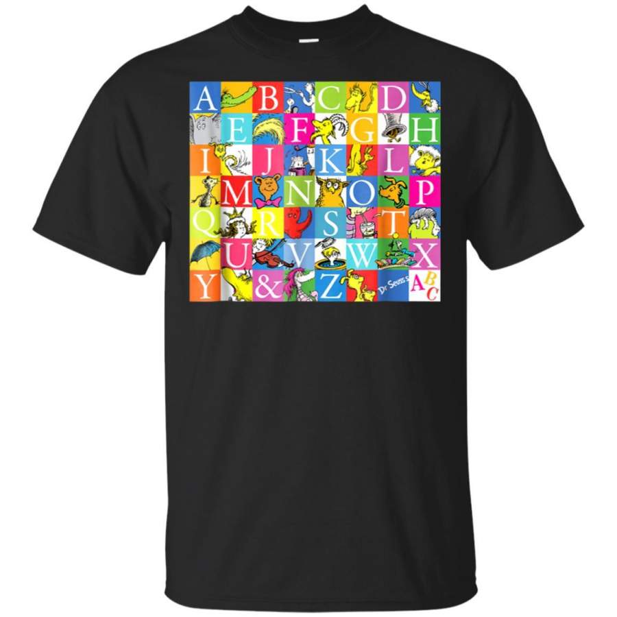 Dr. Seuss A to Z T-shirt - ReadingLLC