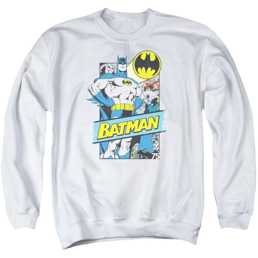 Batman – Out Of The Pages Adult Crewneck Sweatshirt