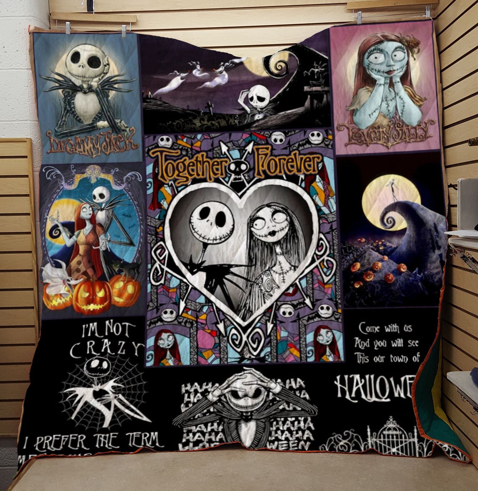 1 Halloween – The Nightmare Before Christmas – This Is Halloween – Quilt – LDD0309xCS