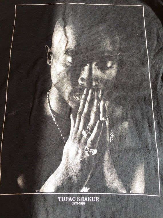 Bravado Tupac Shakur 2Pac 1971 1996 Rap Hip Hop Graphic Shirtblack Shirt