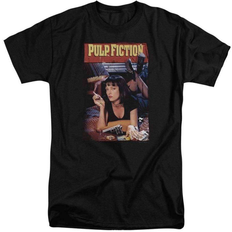 Pulp Fiction Shirt Poster Tall T-Shirt