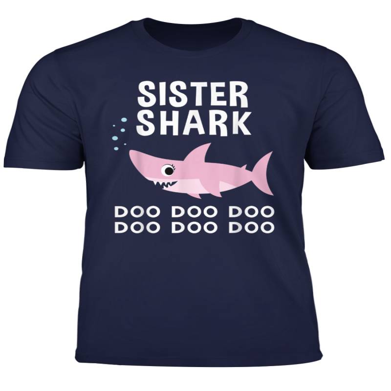 Sister Shark Shirt For Matching Family Pajamas