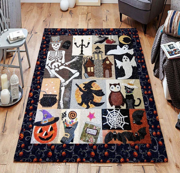 Happy Halloween 01 Dhckl0909 Rug