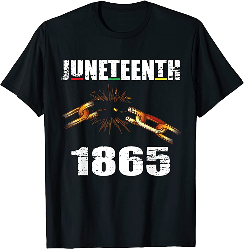 1865 Juneteenth American African Freedom Cool T-Shirt