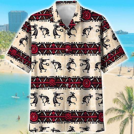 Hieroglyphs Aloha Hawaii Shirt Colorful Short Sleeve Summer Beach Casual For Men And Women Ha111007