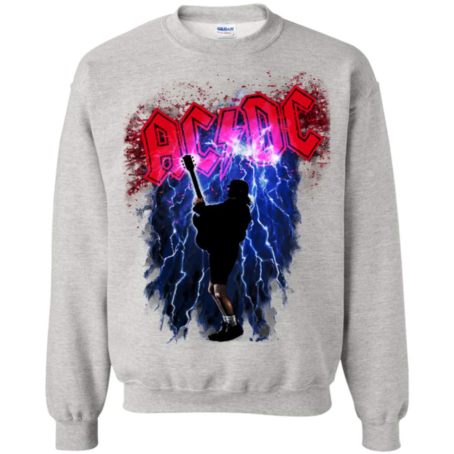 ACDC Thunderstruck Angus Young Rock Pullover Sweatshirt