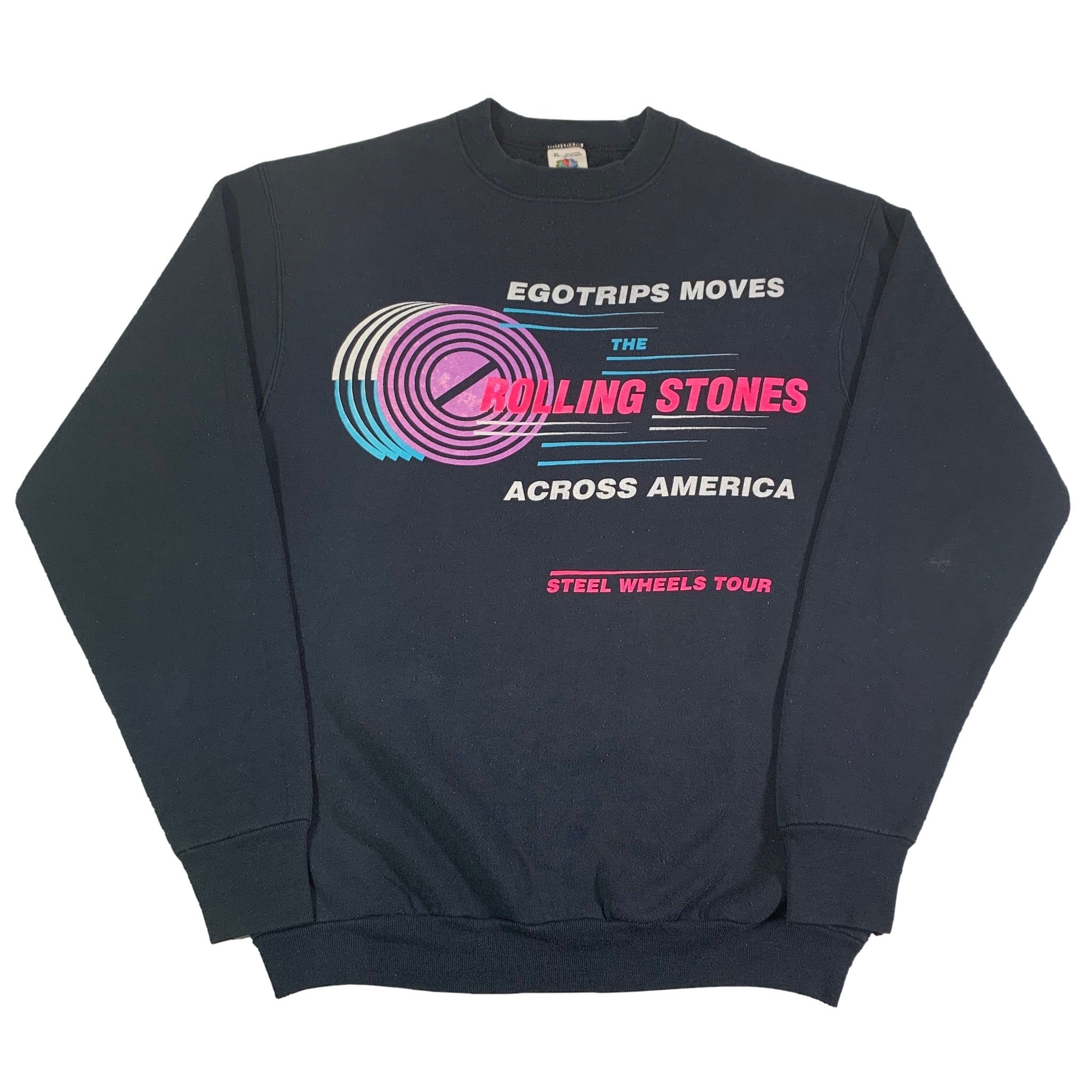 Vintage Rolling Stones “Egotrips Moves” Crewneck Sweatshirt