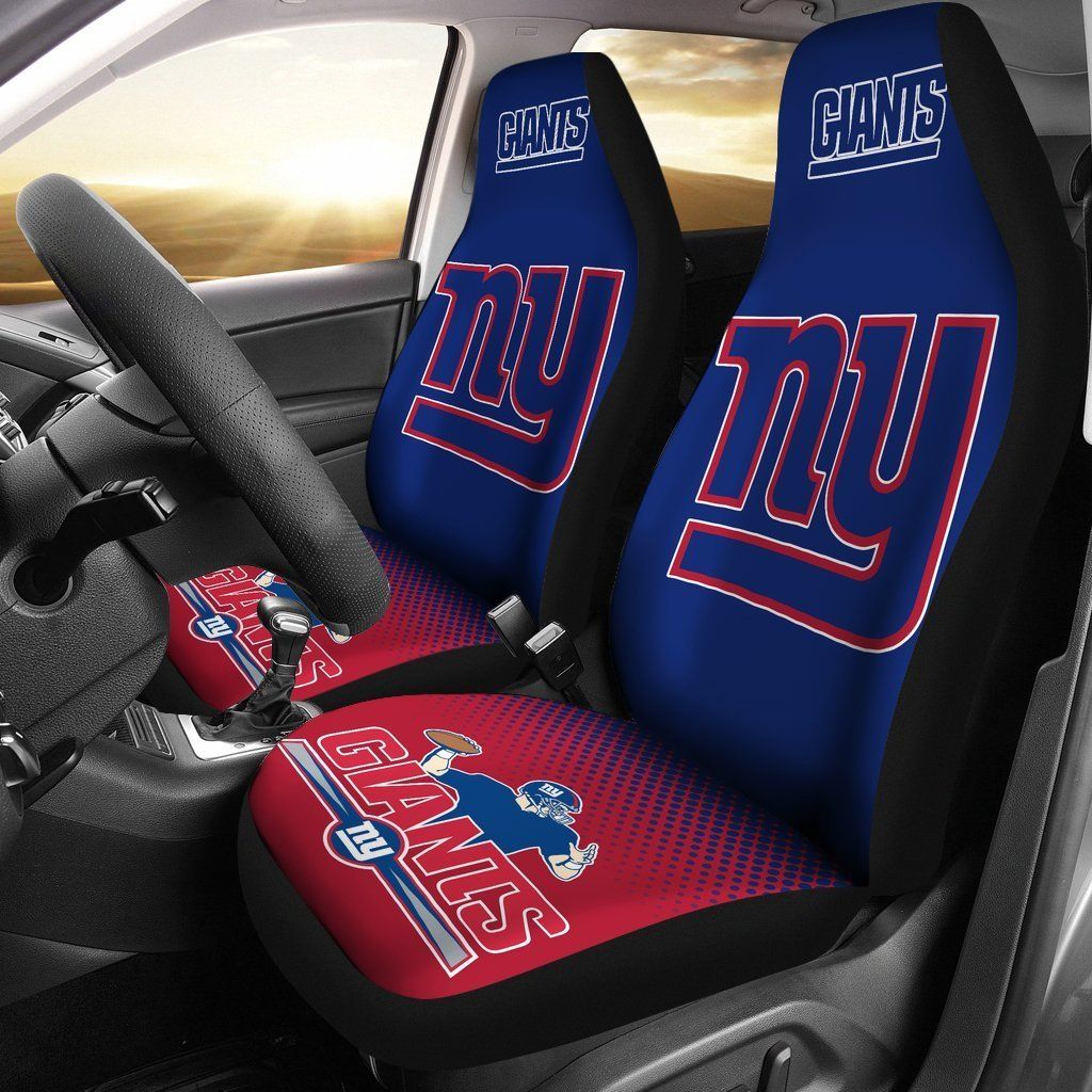 New York Giants Car Seat Covers (Set Of 2)