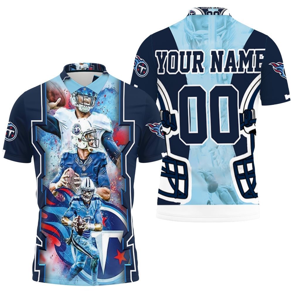 Tennessee Titans Super Bowl 2021 Afc South Champions Personalized Polo Shirt Hoodie 3D Sweater