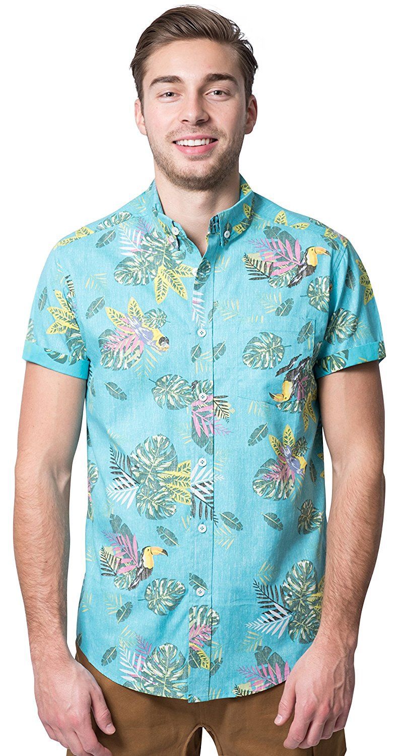 Tropical Graphics Multicolor Amazing Design Hawaii Shirt Ha50334