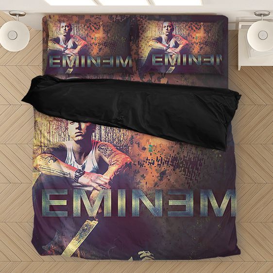 Vintage Effect Eminem’S Alter Slim Shady Duvet Quilt Bedding Set L98