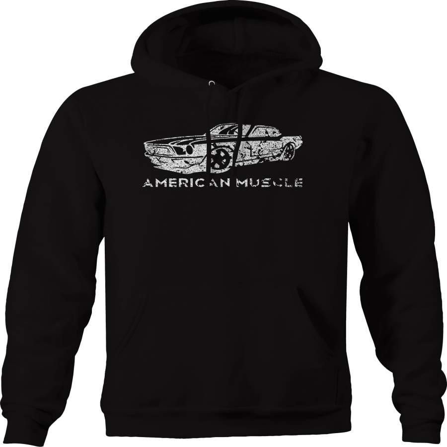 American Muscle Sportscar Shelby Cobra GT Classic  Hoodie