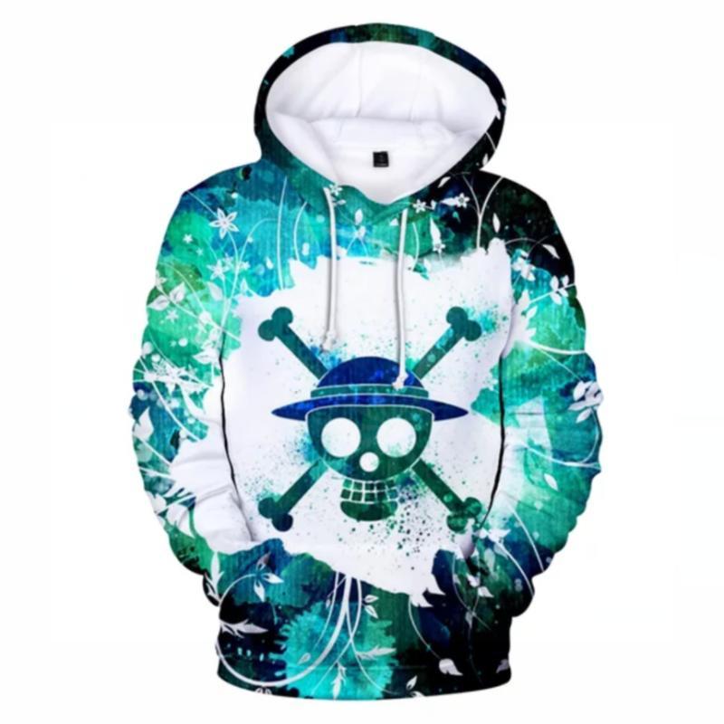 3D Anime One Piece Hoodies – Teenage Sweatshirts