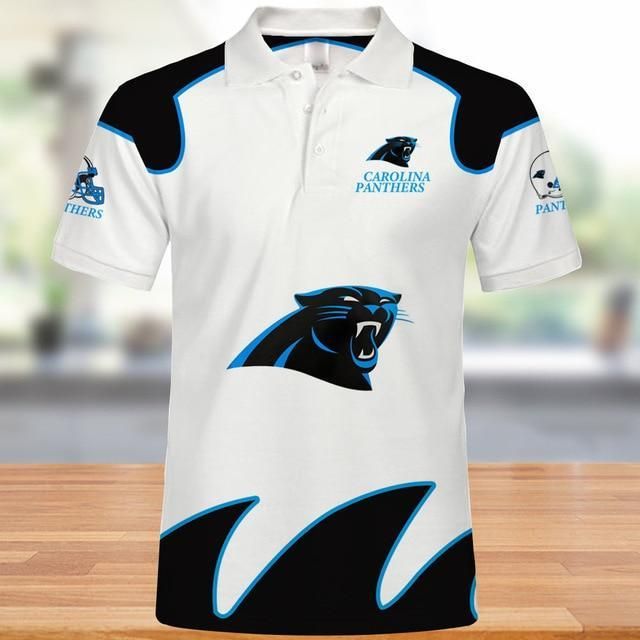 limited edition football Carolina Panthers Polo Shirt