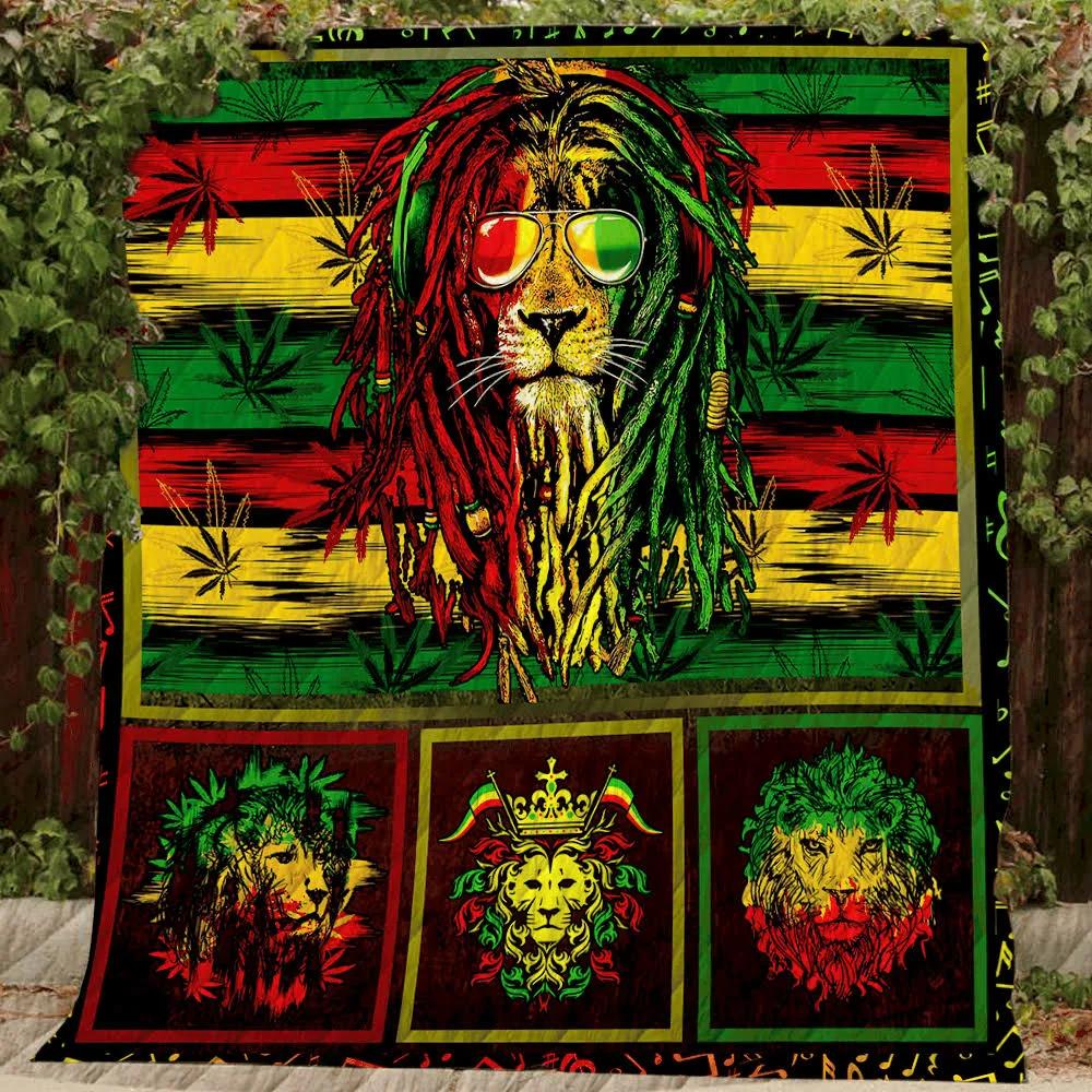 Africa Lion Rt 2 Quilt