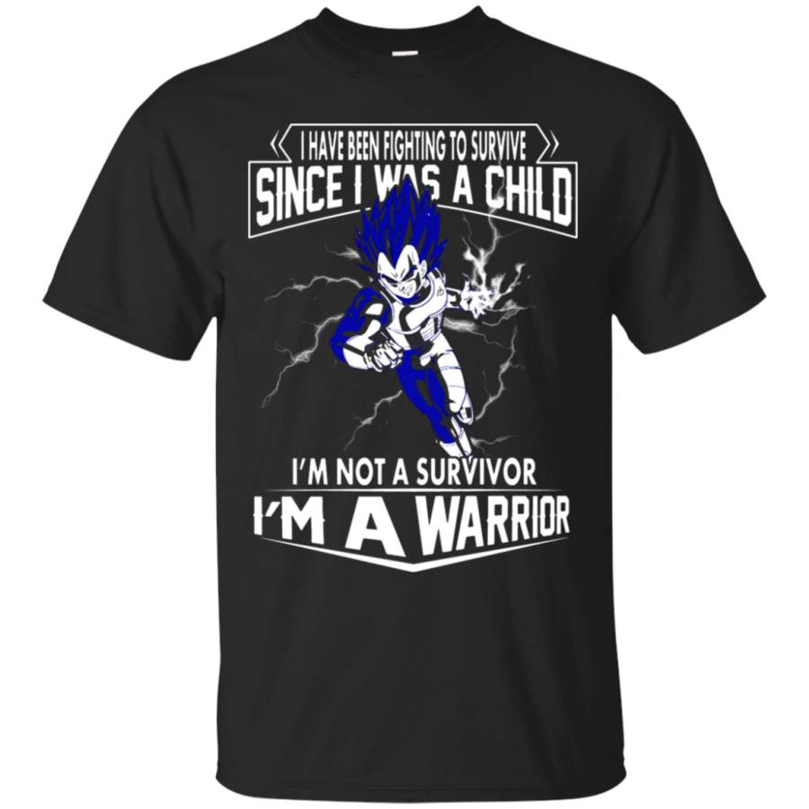 AGR Dragon Ball Vegeta – I Have Been Fighting To Survive T-Shirt