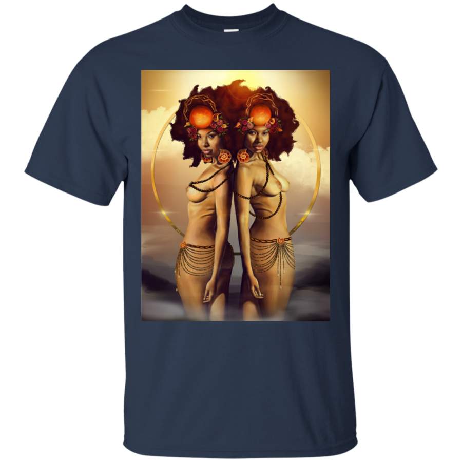 AFRICAN AMERICAN – Gemini T Shirt & Hoodie