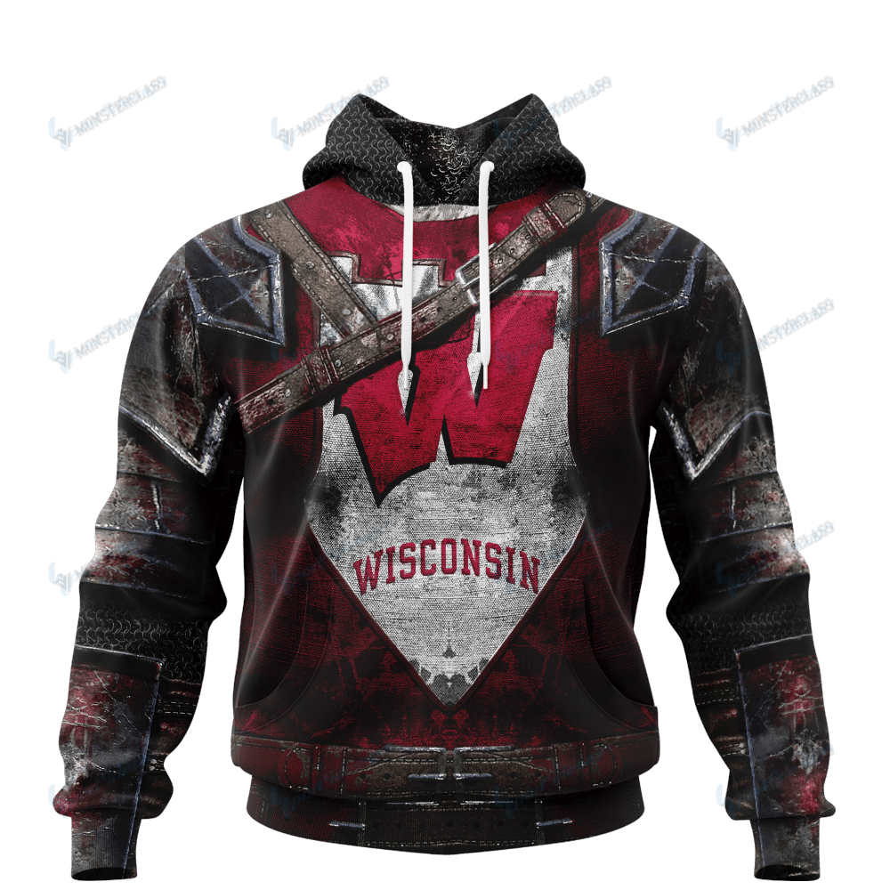 Wisconsin Badgers Warrior All Over Printed 03