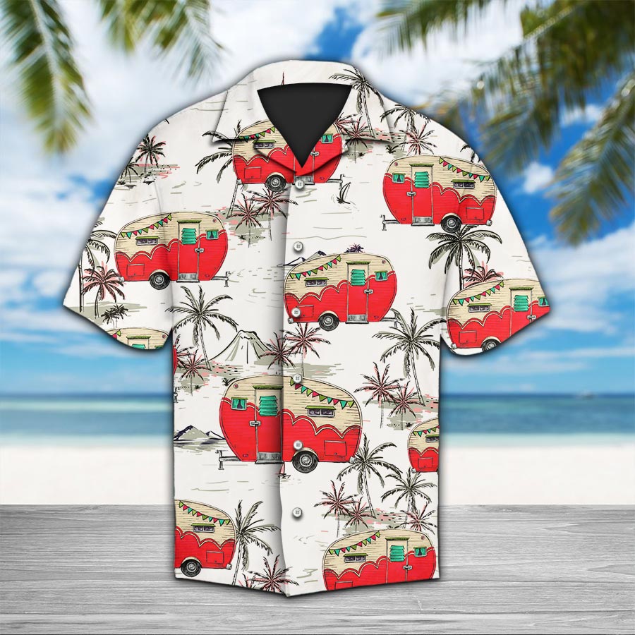 Summer Funny Camping Campground Hiking Camp Life Rv Camper Van Travel Trailer Hawaii Shirt Outfit Ha67639