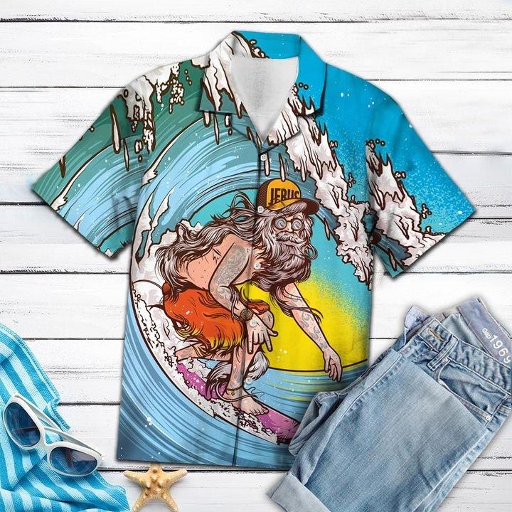 Surfing Man Hawaii Shirt Unisex Full Size Adult Colorful Ha105743