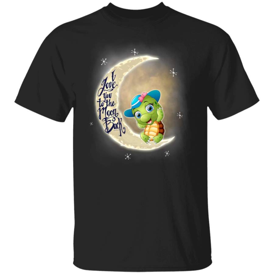 Sea Turtle I Love You To The Moon And Back T-Shirt