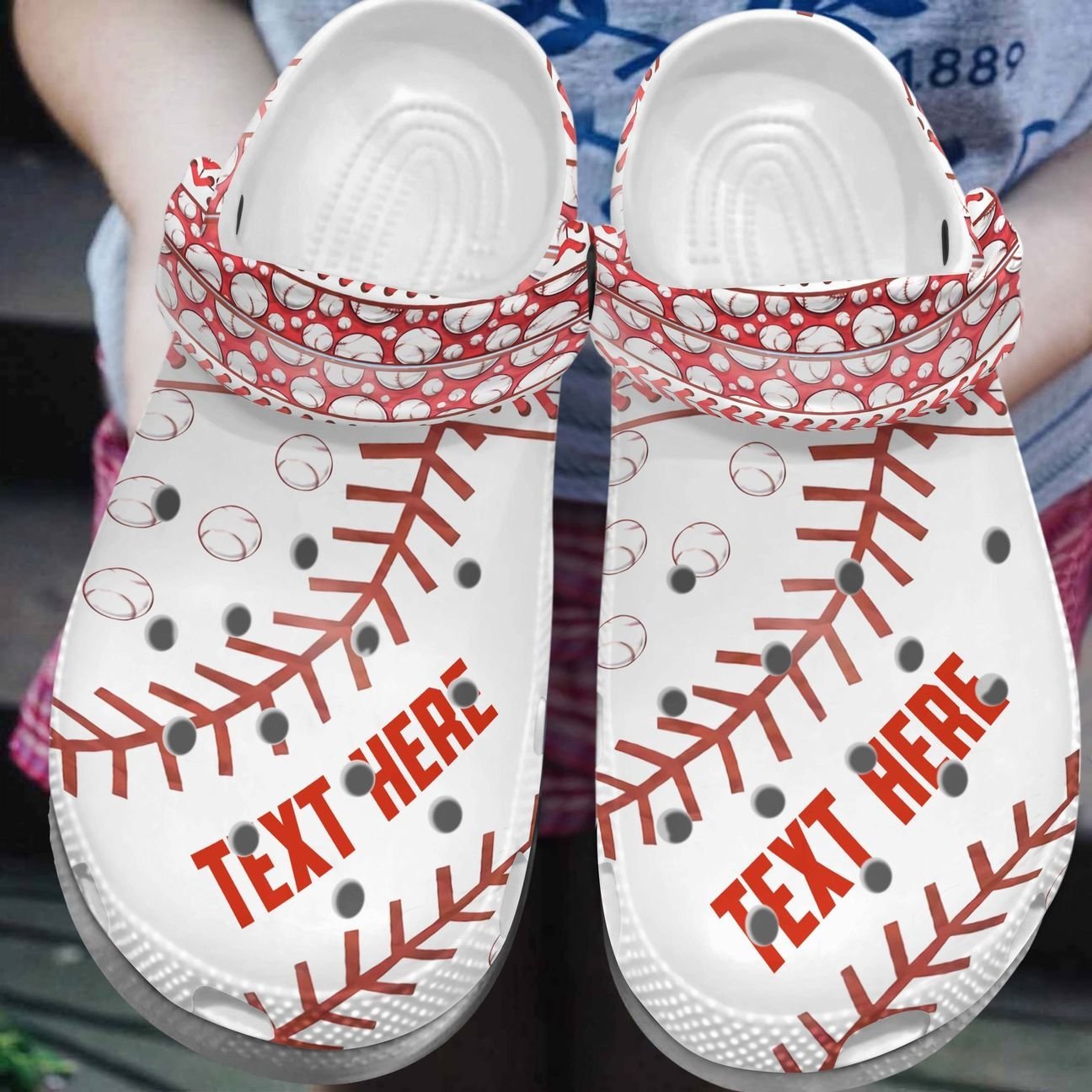 Baseball Personalized Clog, Custom Name, Text, Color, Number Fashion Style For Women, Men, Kid, Print 3D Amazing Sport To Me