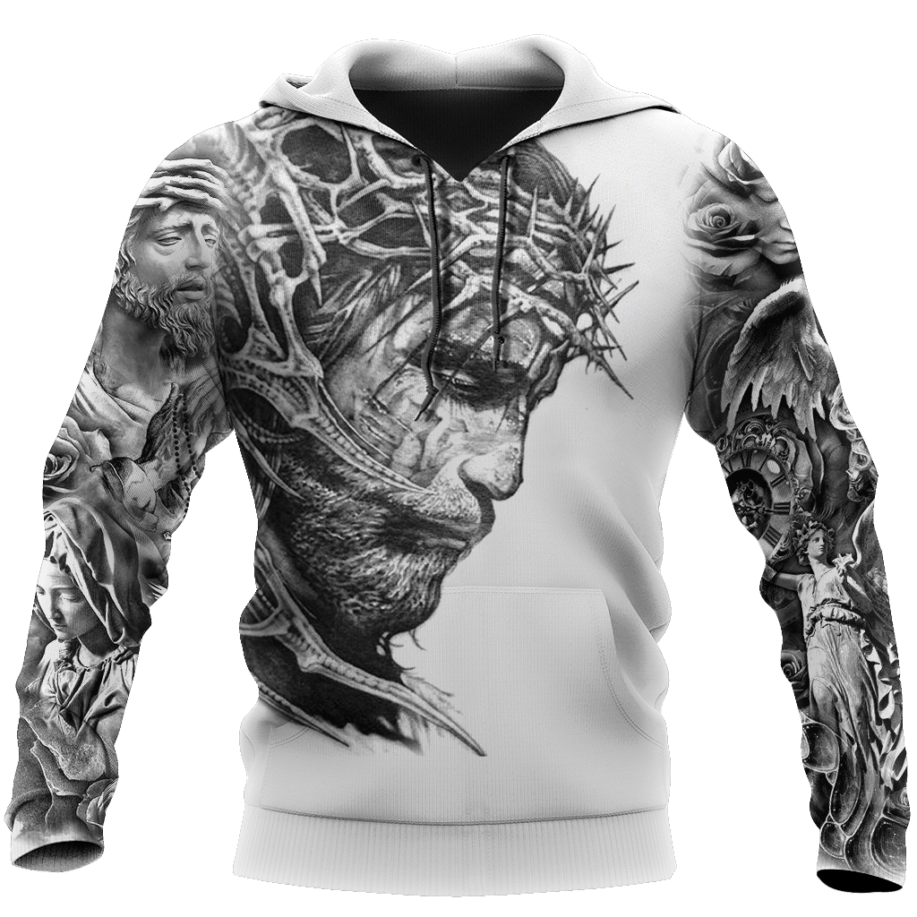 Faith In God Gothic Vibe – 3D All Over Printed Style For Men And Women