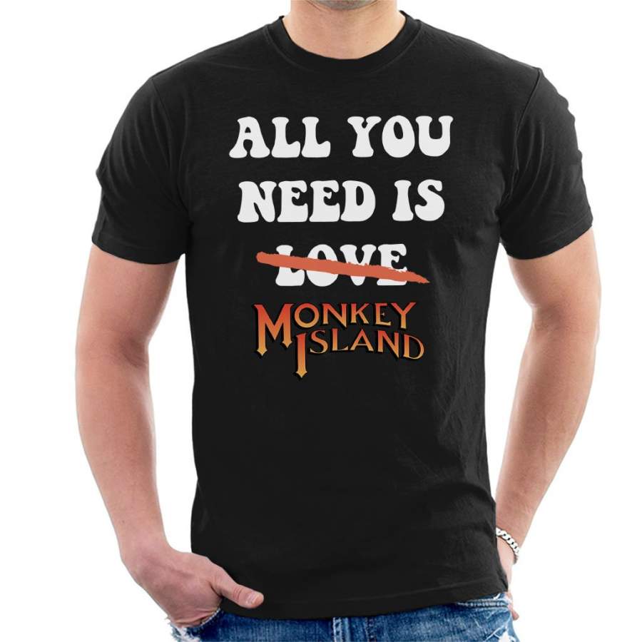 All You Need Is Monkey Island Men’s T-Shirt