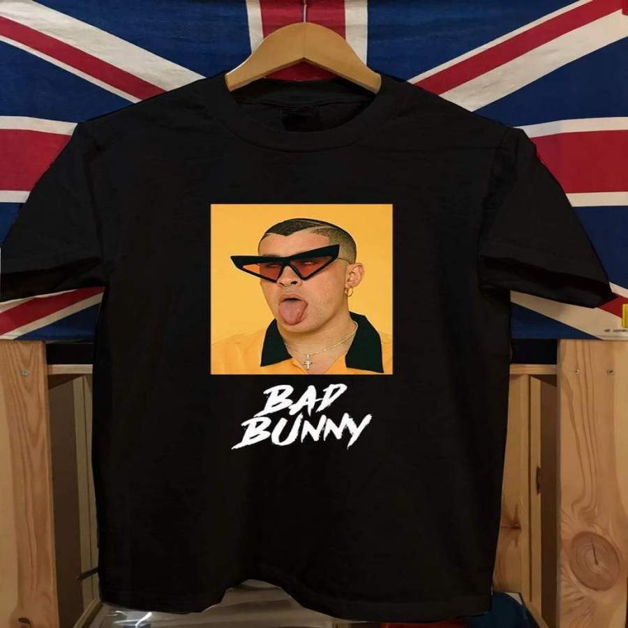 Bad Bunny Wild Tongue Unisex Hypebest Clothing  T-Shirt