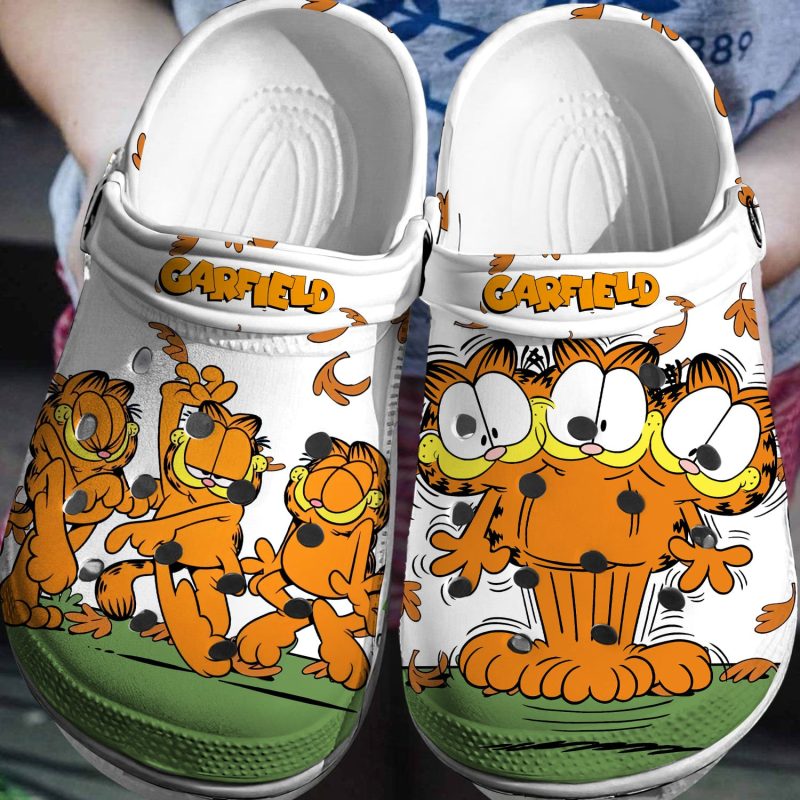 Garfield Crocs Crocband Shoes Clogs Comfortable for men women kids