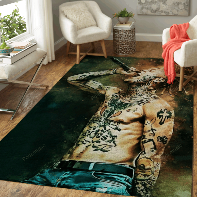 Lil Skies Rapper Music World Art For Fans Area Rug Living Room Carpet Rug Regtangle Carpet Floor Decor Home Decor – Snundi