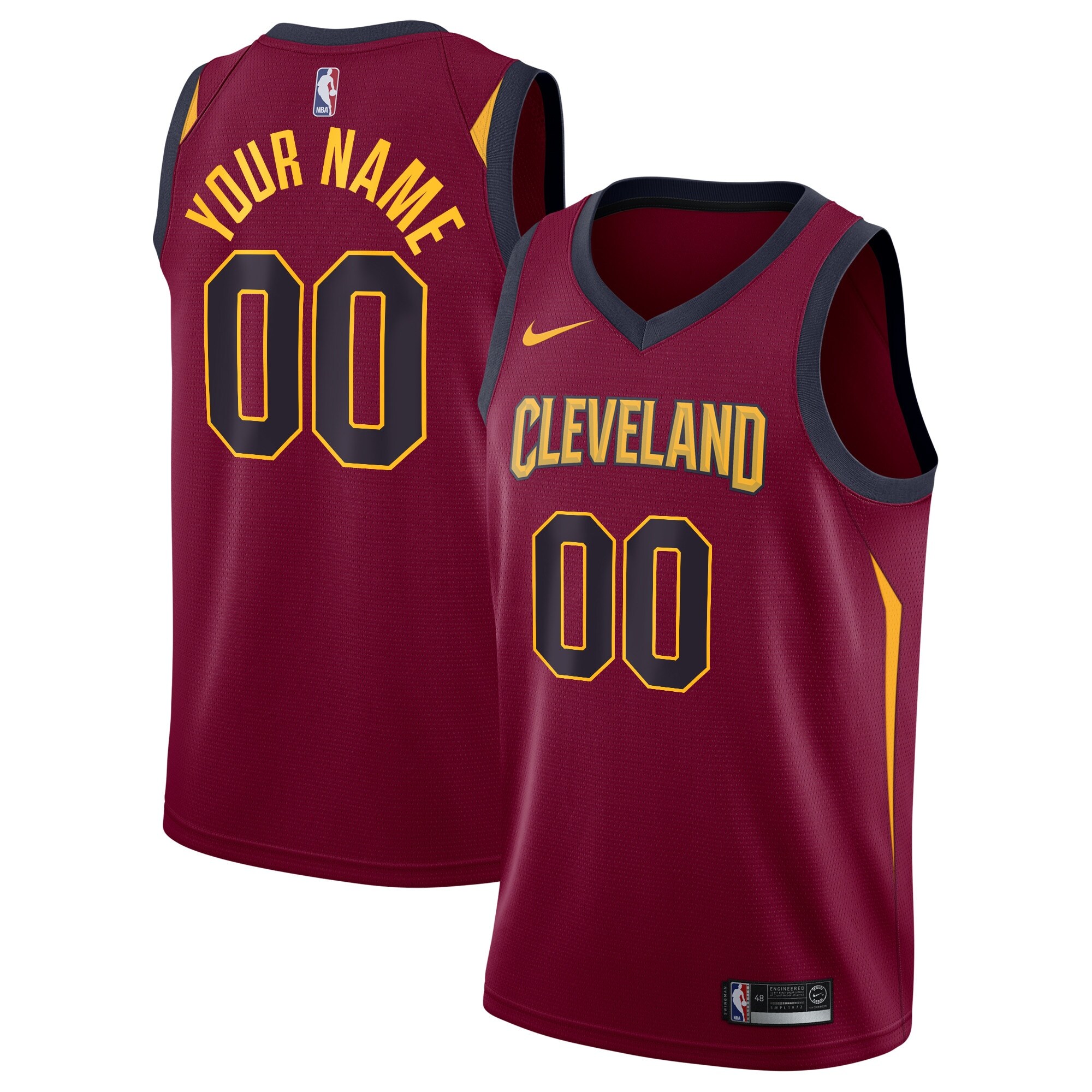 Cleveland Cavaliers 2021-22 Icon Swingman Jersey – Custom – Mens