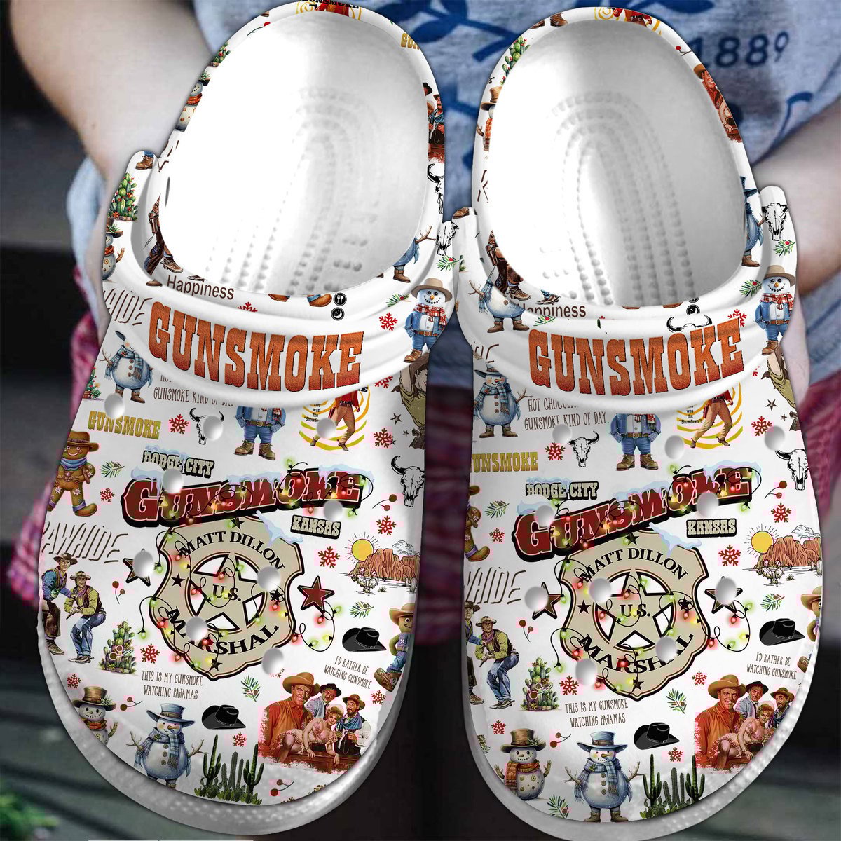 Gunsmoke Tv Series Crocss Clogs For Men Women And Kid Ttp2405242156