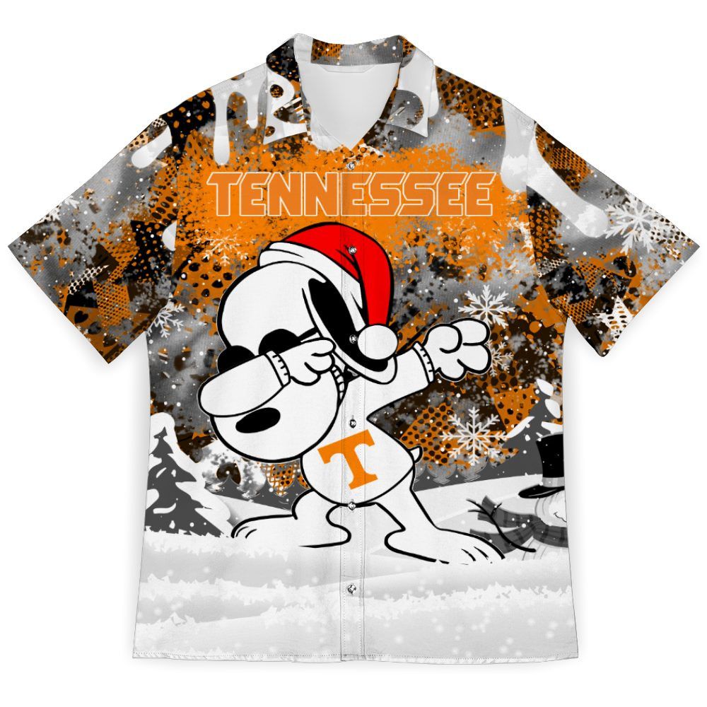 NCAA Tennessee Volunteers Snoopy Christmas Hawaiian Shirt