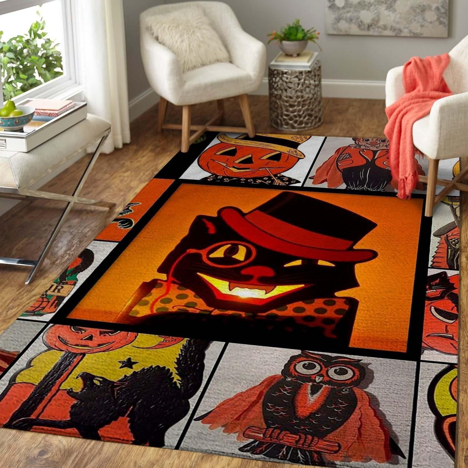 Halloween Area Rug Chrismas Gift