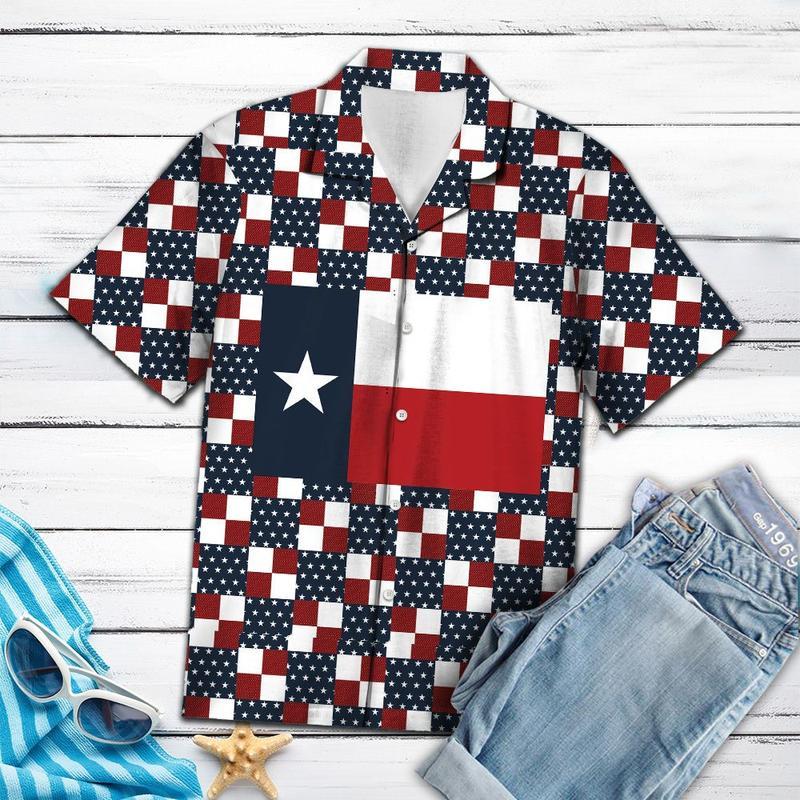 Nice Texas Hawaiian Shirt