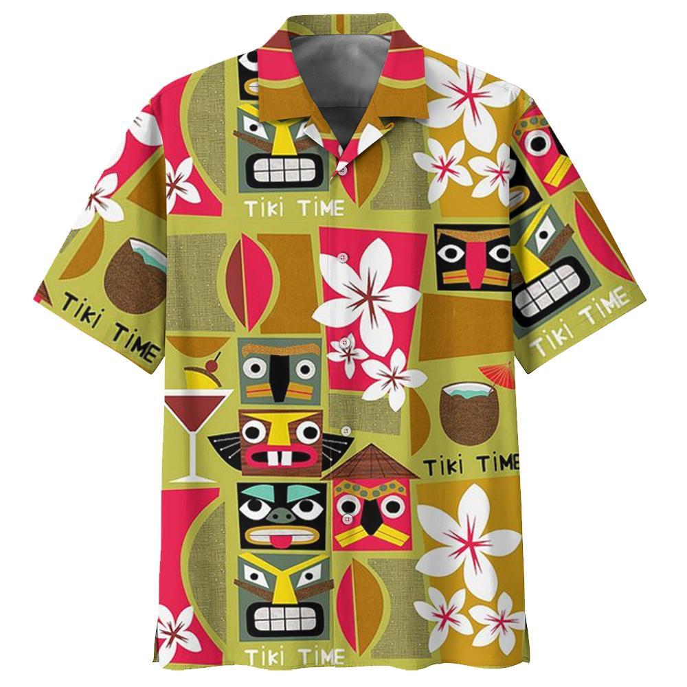 Famille Tiki Time Hawaii Shirt Ha66981