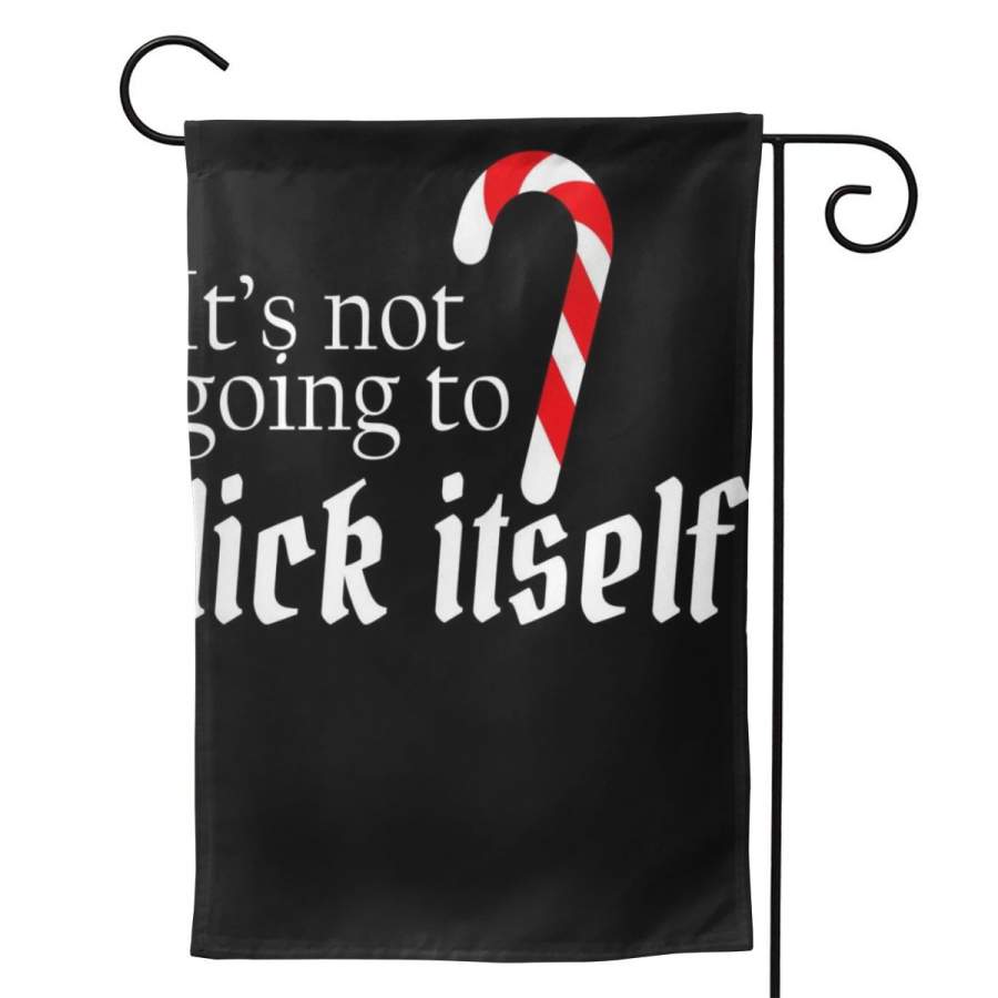 2 Pcs Garden Flag It’s Not Going To Lick Itself Candy Cane Horizontal Poster 12.5″x18″ -Mothers Day, Birthday Gifts for Mom, Dad, Wife, Husband, Daughters, Grandma, Friends