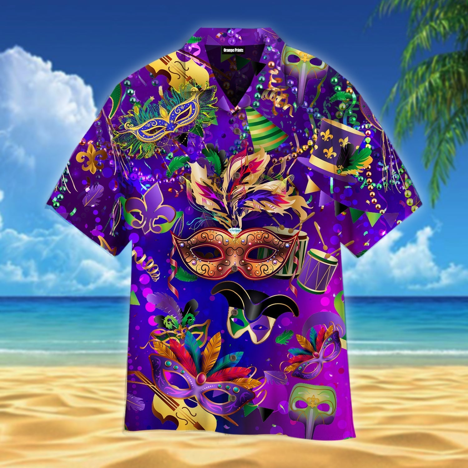 Happy Mardi Gras Hawaii Shirt For Men Women Adult Ha97885