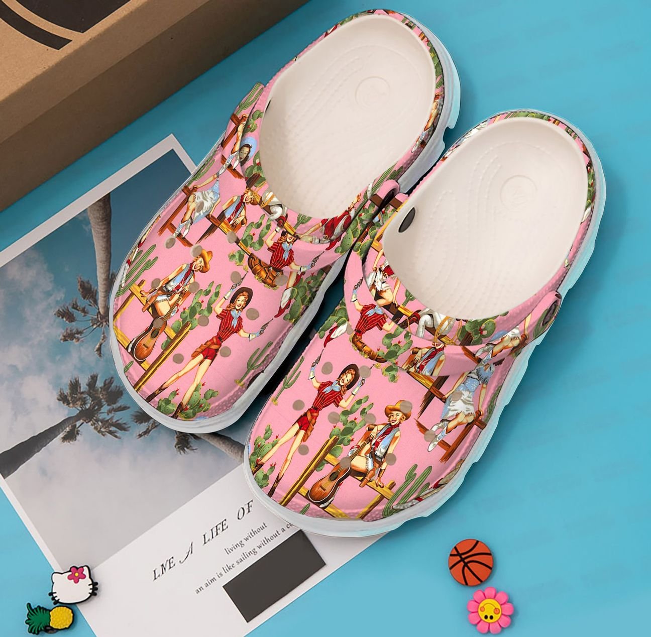 Cowgirl Personalized Clog, Custom Name, Text, Color, Number Fashion Style For Women, Men, Kid, Print 3D Beautiful Cowgirls