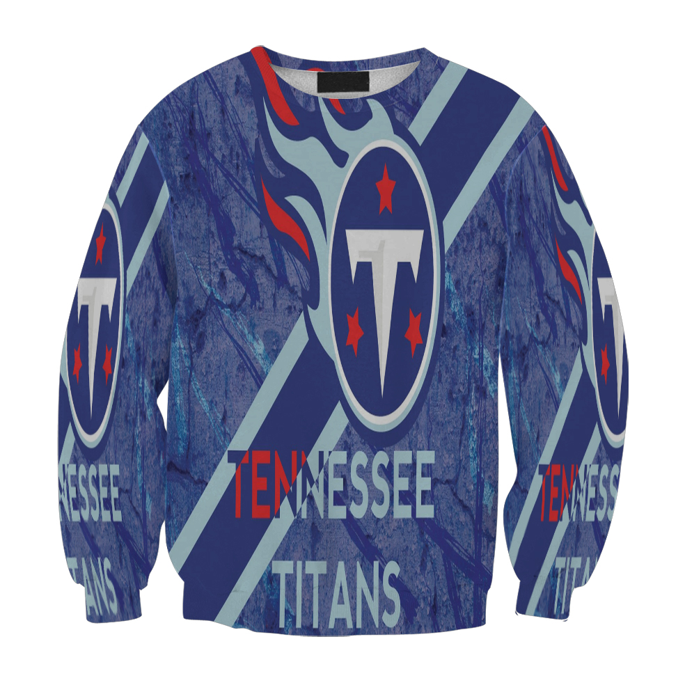 Tennessee Titans Emblem V2 Gift For Fan 3D Full Printing Sweatshirt