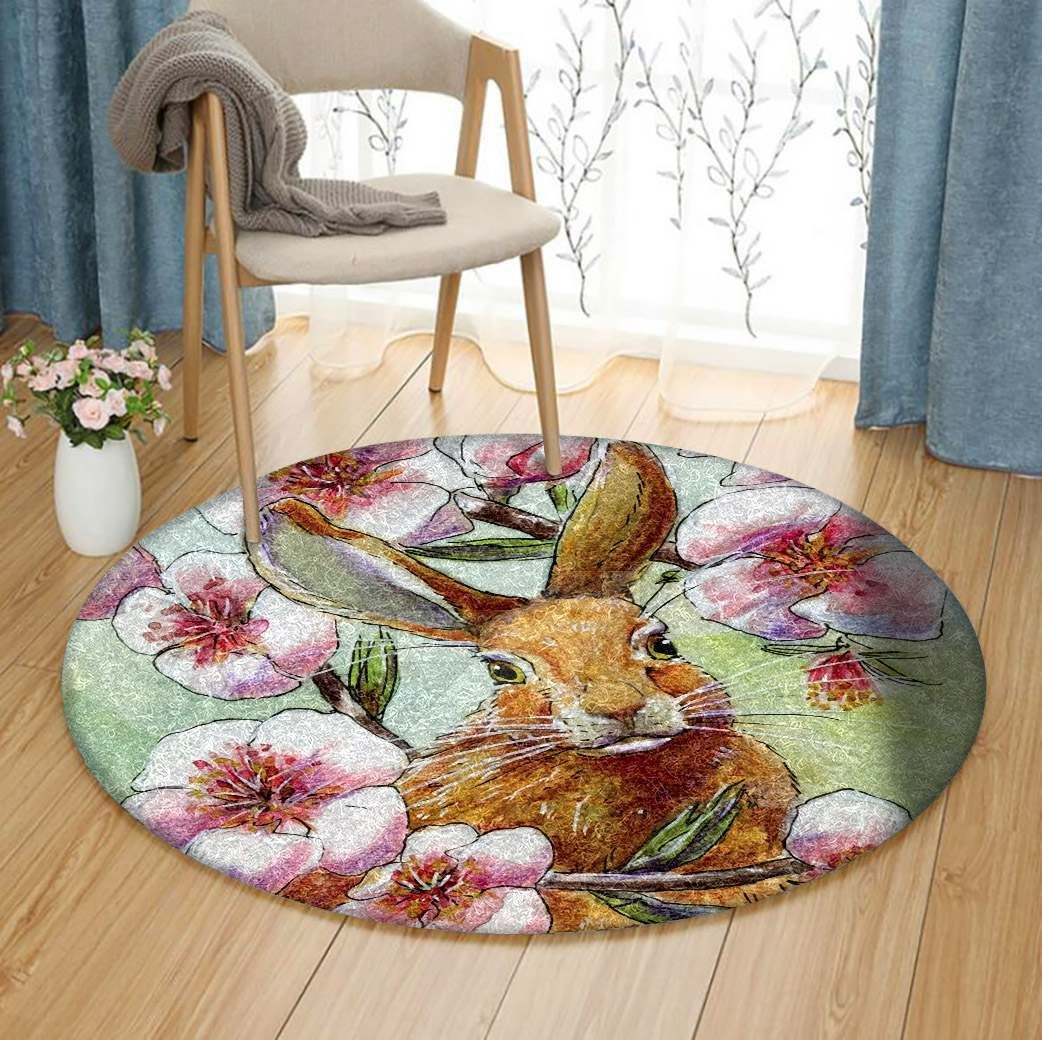 Rabbit IE4666 Round Rug BEVR3007