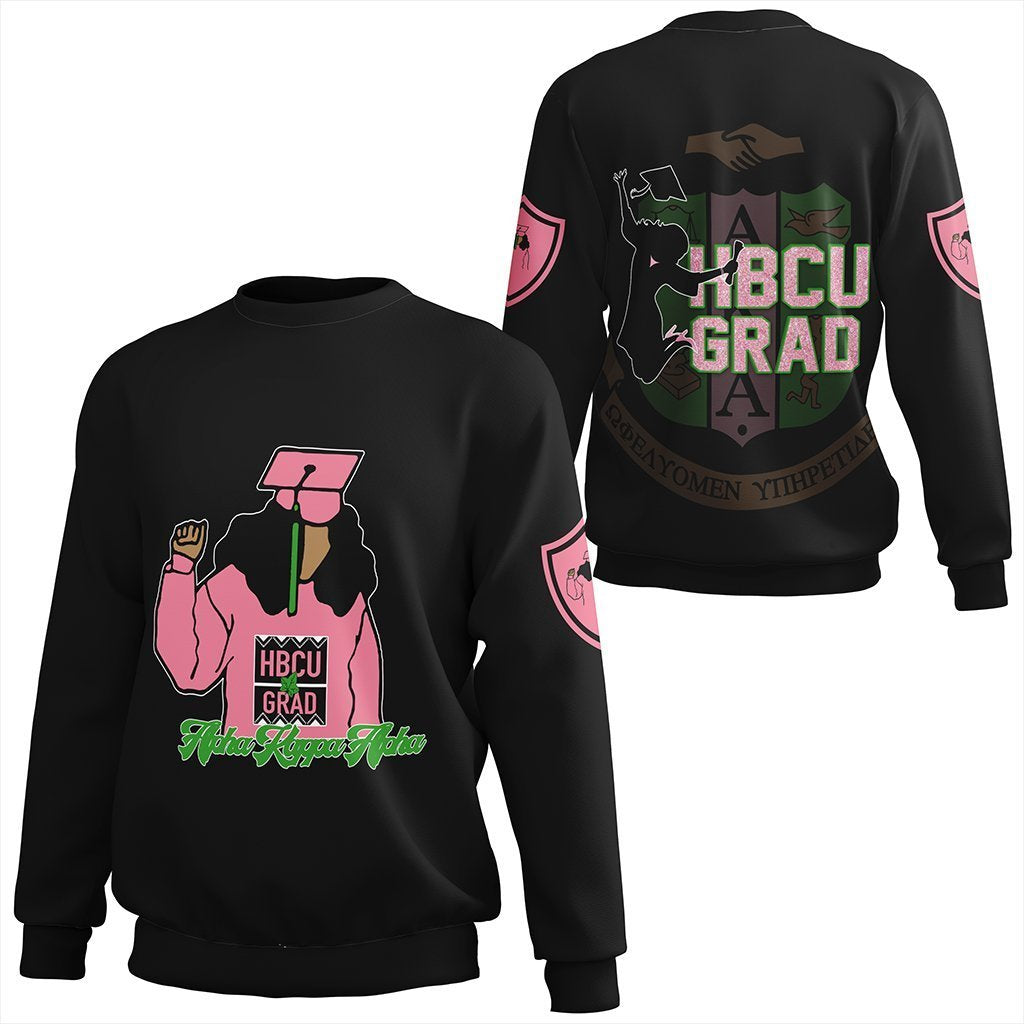 Greek Life Sweatshirt – Alpha Kappa Apha Hbcu Style Sweatshirt